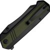 Sencut Draxor Linerlock Black/Green G10 Sheepsfoot Knife
