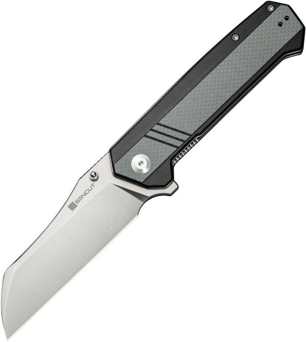 Sencut Draxor Linerlock Black/Gray G10 Sheepsfoot Knife