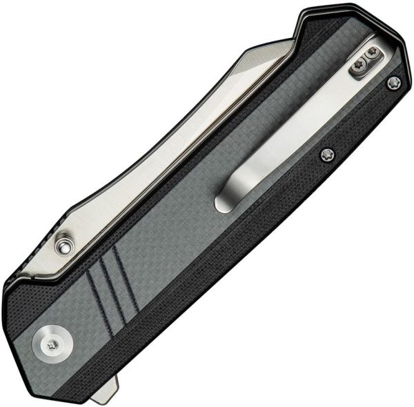 Sencut Draxor Linerlock Black/Gray G10 Sheepsfoot Knife