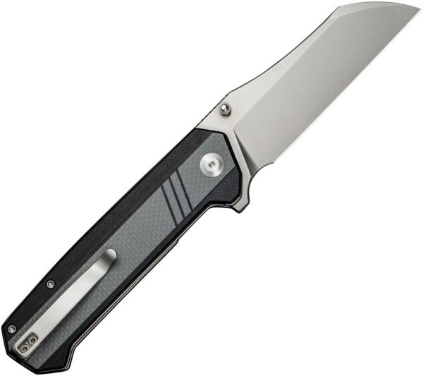 Sencut Draxor Linerlock Black/Gray G10 Sheepsfoot Knife