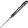 Sencut Draxor Linerlock Black/Gray G10 Sheepsfoot Knife