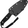 SENCUT Toxodon Fixed Blade - Black G10 Drop Point