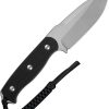 SENCUT Toxodon Fixed Blade - Black G10 Drop Point