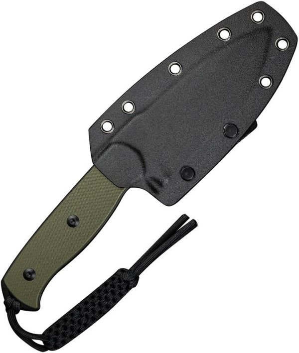SENCUT Toxodon Fixed Blade - OD Green G10 Drop Point