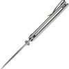 S240573_add_04.jpg SENCUT Regnator Linerlock - White/Black G10 Clip Point