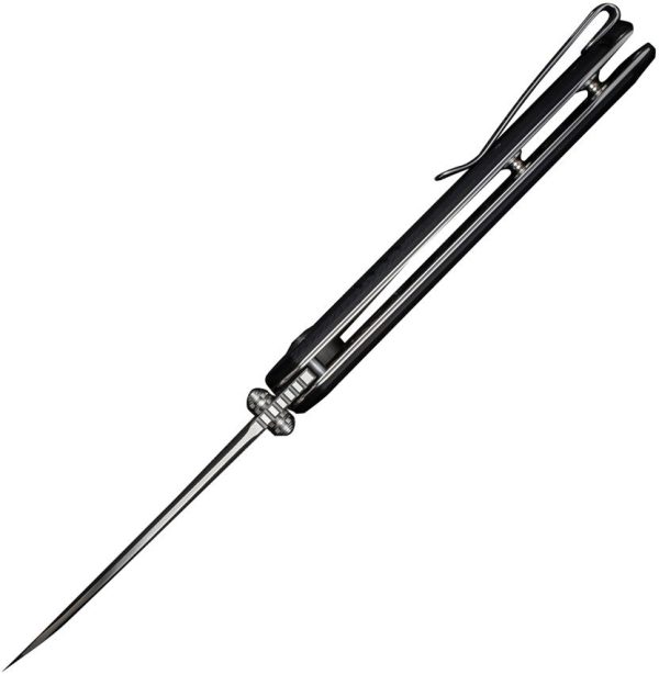 SENCUT Awassi Linerlock - Black G10 Sheepsfoot