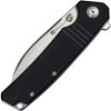 SENCUT Awassi Linerlock - Black G10 Sheepsfoot