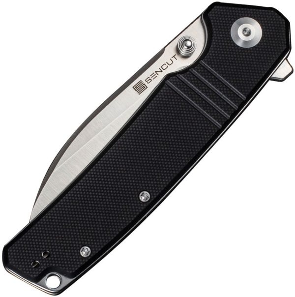 SENCUT Awassi Linerlock - Black G10 Sheepsfoot