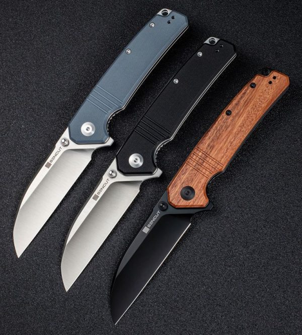 SENCUT Awassi Linerlock - Black G10 Sheepsfoot