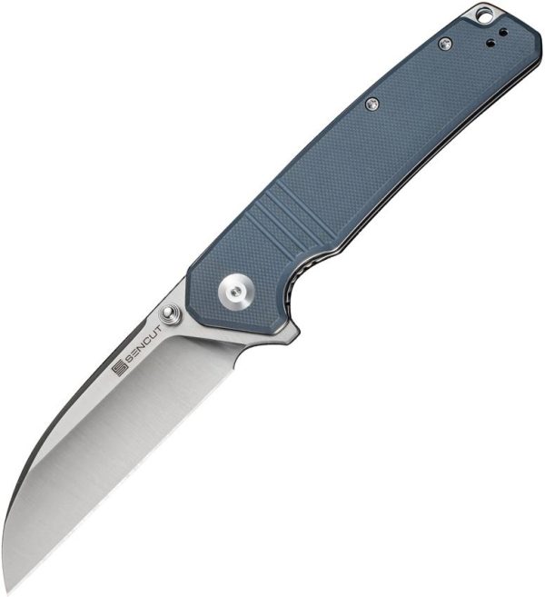 SENCUT Awassi Linerlock - Blue G10 Sheepsfoot