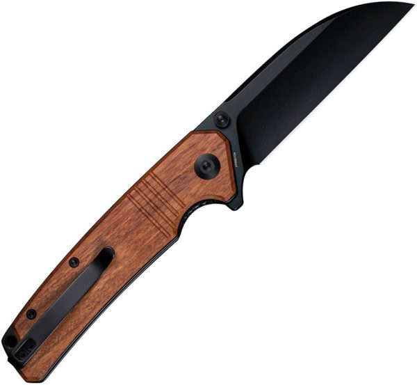 SENCUT Awassi Linerlock - Brown Wood Sheepsfoot