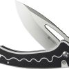 S24082A1_add_03.jpg SENCUT Squiggy Button Lock - Black/White G10 Drop Point
