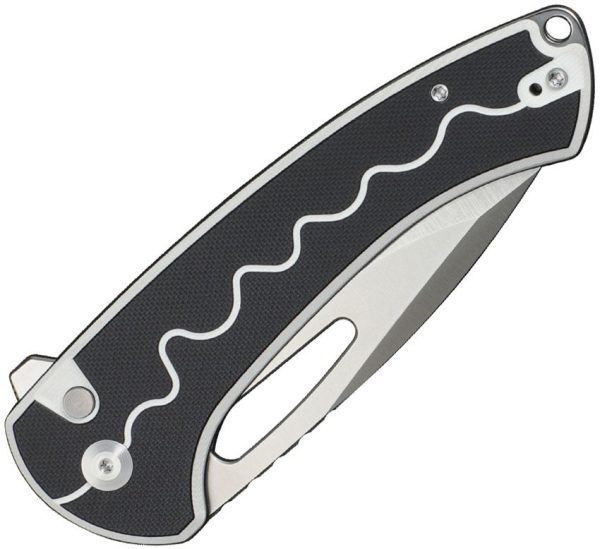 S24082A1_add_04.jpg SENCUT Squiggy Button Lock - Black/White G10 Drop Point