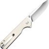 SENCUT Aetheris Linerlock Ivory G10 Folding Knife