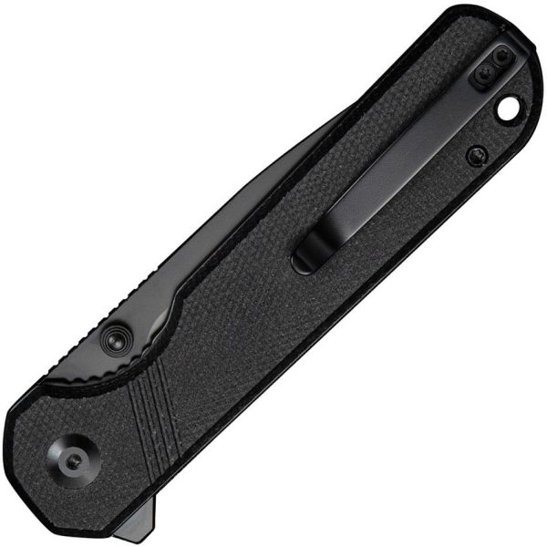 SENCUT Aetheris Linerlock Canvas Micarta Folding Knife