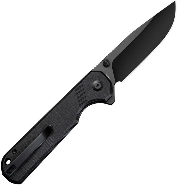 SENCUT Aetheris Linerlock Canvas Micarta Folding Knife