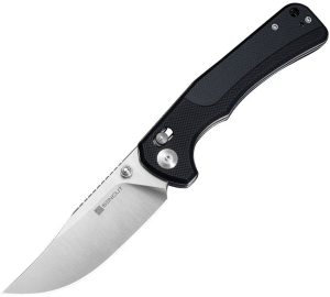 SENCUT Slybolt Crossbar Lock Black G10 Folding Knife