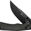 SENCUT Slybolt Crossbar Lock Dark Green Micarta Knife
