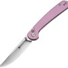 Sencut Skelfin Button Lock Folding Knife - Pink G10