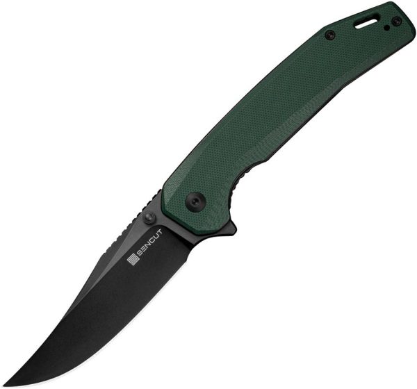 Sencut Vornix Linerlock Green G10 Folding Knife