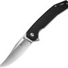 SENCUT Vornix Linerlock Folding Knife 9Cr18MoV Black Micarta