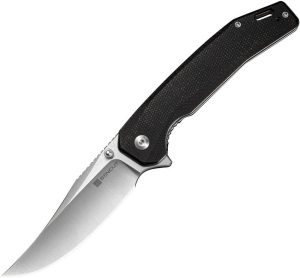 SENCUT Vornix Linerlock Folding Knife 9Cr18MoV Black Micarta