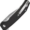 SENCUT Vornix Linerlock Folding Knife 9Cr18MoV Black Micarta