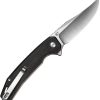 SENCUT Vornix Linerlock Folding Knife 9Cr18MoV Black Micarta