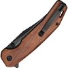 Sencut Vornix Linerlock Brown Wood Handle Knife