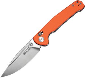 Sencut Glenspar Crossbar Lock Orange G10 Knife