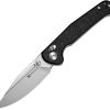 Sencut Glenspar Crossbar Lock Black Shredded G10