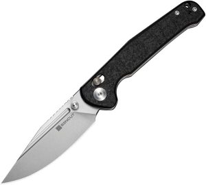 Sencut Glenspar Crossbar Lock Black Shredded G10