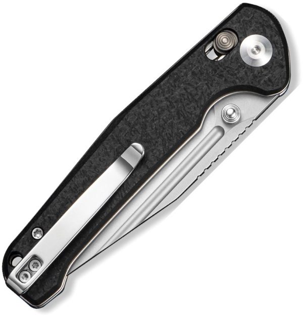 Sencut Glenspar Crossbar Lock Black Shredded G10