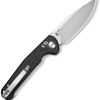 Sencut Glenspar Crossbar Lock Black Shredded G10