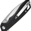Sencut Stratex Linerlock Black G10 Drop Point