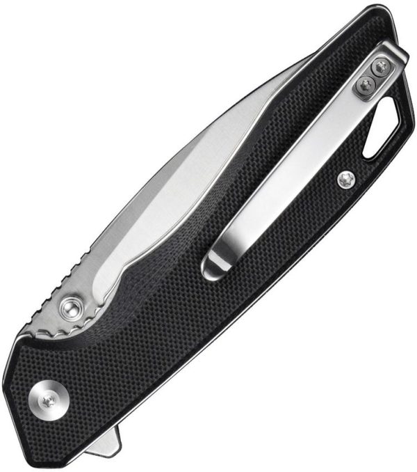 Sencut Stratex Linerlock Black G10 Drop Point
