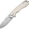 Sencut Stratex Linerlock Ivory G10 Drop Point