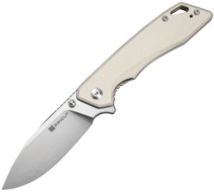 Sencut Stratex Linerlock Ivory G10 Drop Point