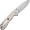 Sencut Stratex Linerlock Ivory G10 Drop Point