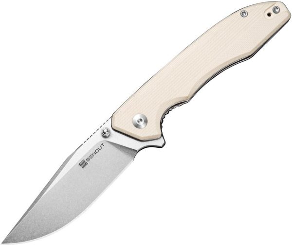 Sencut Sylor Linerlock Ivory G10 Folding Knife