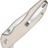 Sencut Sylor Linerlock Ivory G10 Folding Knife