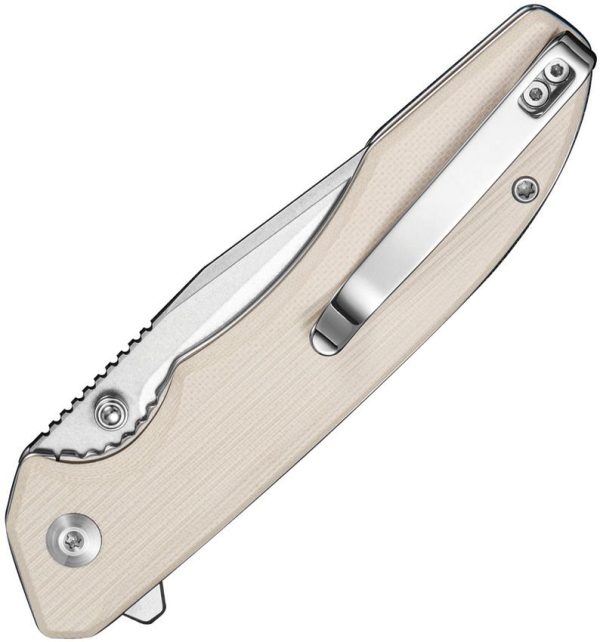 Sencut Sylor Linerlock Ivory G10 Folding Knife