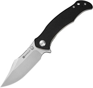 Sencut Tauron Linerlock Black G10 Folding Knife