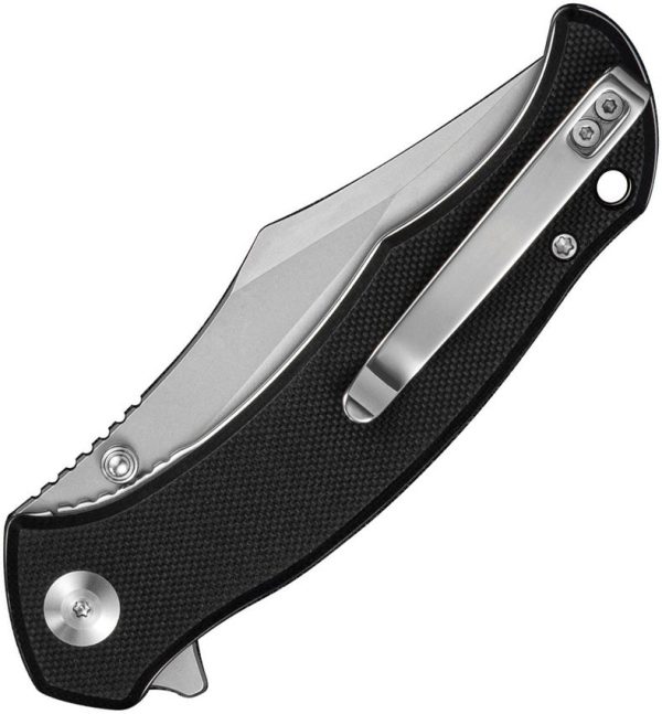 Sencut Tauron Linerlock Black G10 Folding Knife