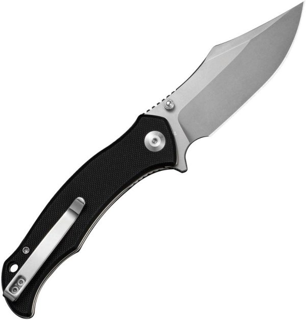 Sencut Tauron Linerlock Black G10 Folding Knife