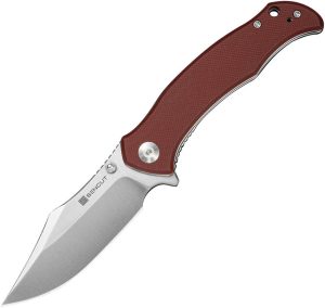 Sencut Tauron Linerlock Burgundy G10 Folding Knife