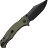 Sencut Tauron Linerlock Olive Micarta Folding Knife