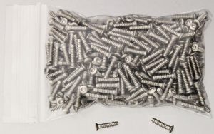 Schrade Knifemaking Handle Screws - Nickel 3/8 inches