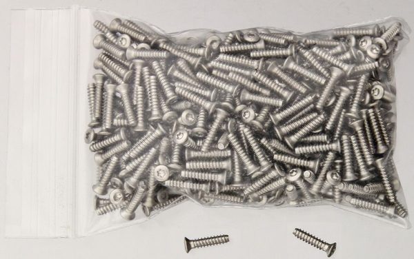 Schrade Knifemaking Handle Screws - Nickel 3/8 inches