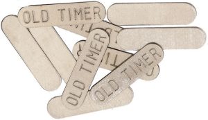 Schrade Old Timer Medium Shield - Nickel Silver Pack of 10